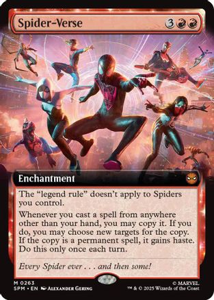 Spider-Verse (Extended Art) (SPM-263) [Marvel's Spider-Man]