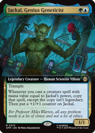 Jackal, Genius Geneticist (Extended Art) (SPM-272) [Marvel's Spider-Man]