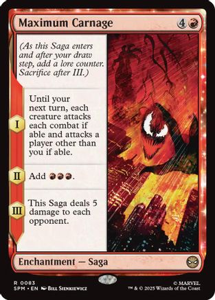 Maximum Carnage (SPM-083) [Marvel's Spider-Man]