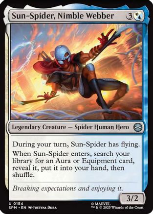 Sun-Spider, Nimble Webber (SPM-154) [Marvel's Spider-Man]