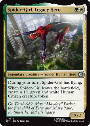 Spider-Girl, Legacy Hero (SPM-149) [Marvel's Spider-Man]
