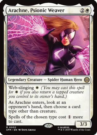 Arachne, Psionic Weaver (SPM-002) [Marvel's Spider-Man] Foil