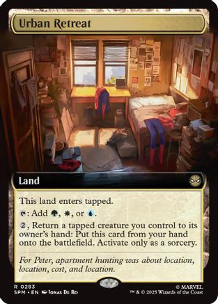 Urban Retreat (Extended Art) (SPM-283) [Marvel's Spider-Man]