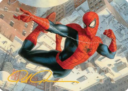 Spider-Man, Peter Parker Art Card (Gold-Stamped Signature) (AASPM-053) [Art Series: Marvel's Spider-Man]