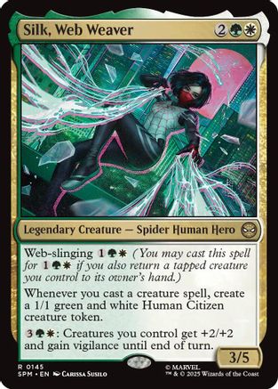 Silk, Web Weaver (SPM-145) [Marvel's Spider-Man]