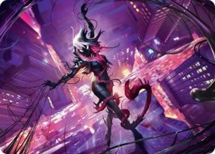 Gwenom, Remorseless Art Card (AASPM-008) [Art Series: Marvel's Spider-Man]