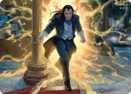 Morlun, Devourer of Spiders Art Card (AASPM-009) [Art Series: Marvel's Spider-Man]