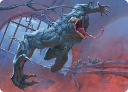 Venom, Evil Unleashed Art Card (AASPM-012) [Art Series: Marvel's Spider-Man]