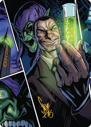 Norman Osborn Art Card (Gold-Stamped Signature) (AASPM-043) [Art Series: Marvel's Spider-Man]
