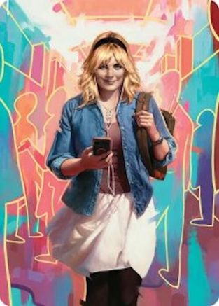 Gwen Stacy Art Card (13/54) (AASPM-013) [Art Series: Marvel's Spider-Man]