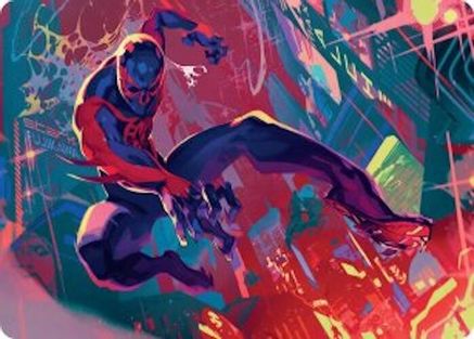 Spider-Man 2099 Art Card (AASPM-030) [Art Series: Marvel's Spider-Man]