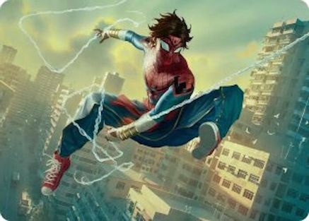 Spider-Man India Art Card (AASPM-031) [Art Series: Marvel's Spider-Man]