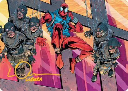 Scarlet Spider, Ben Reilly Art Card (Gold-Stamped Signature) (AASPM-038) [Art Series: Marvel's Spider-Man]