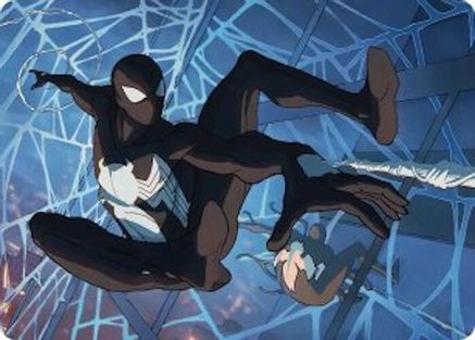 Symbiote Spider-Man Art Card (AASPM-040) [Art Series: Marvel's Spider-Man]