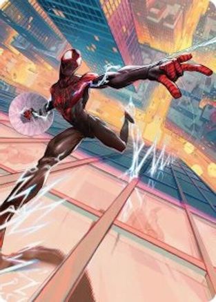 Ultimate Spider-Man Art Card (AASPM-041) [Art Series: Marvel's Spider-Man]