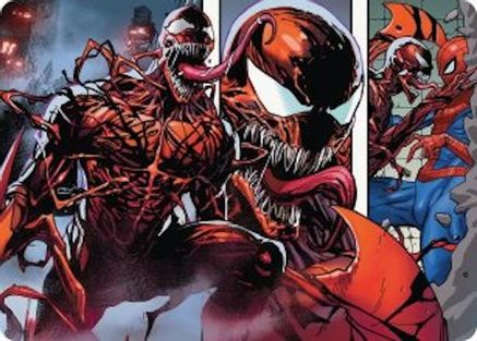 Carnage, Crimson Chaos Art Card (AASPM-047) [Art Series: Marvel's Spider-Man]