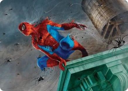 Spiders-Man, Heroic Horde Art Card (AASPM-021) [Art Series: Marvel's Spider-Man]