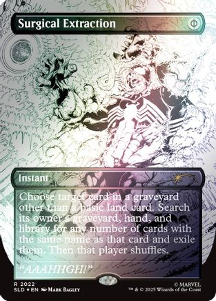 Surgical Extraction (SLD-2022) (Rainbow Foil) [Secret Lair Drop Series] Foil