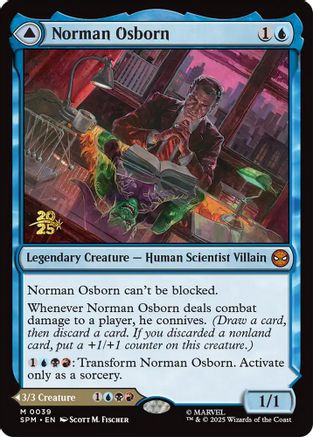Norman Osborn (PRE-039) [Prerelease Cards] Foil