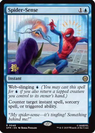 Spider-Sense (PRE-046) [Prerelease Cards] Foil