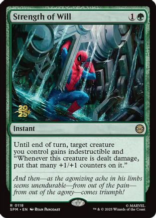 Strength of Will (PRE-118) [Prerelease Cards] Foil