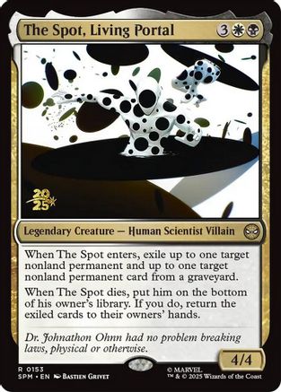 The Spot, Living Portal (PRE-153) [Prerelease Cards] Foil