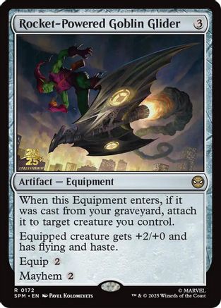 Rocket-Powered Goblin Glider (PRE-172) [Prerelease Cards] Foil