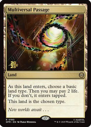 Multiversal Passage (PRE-180) [Prerelease Cards] Foil
