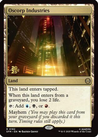 Oscorp Industries (PRE-182) [Prerelease Cards] Foil