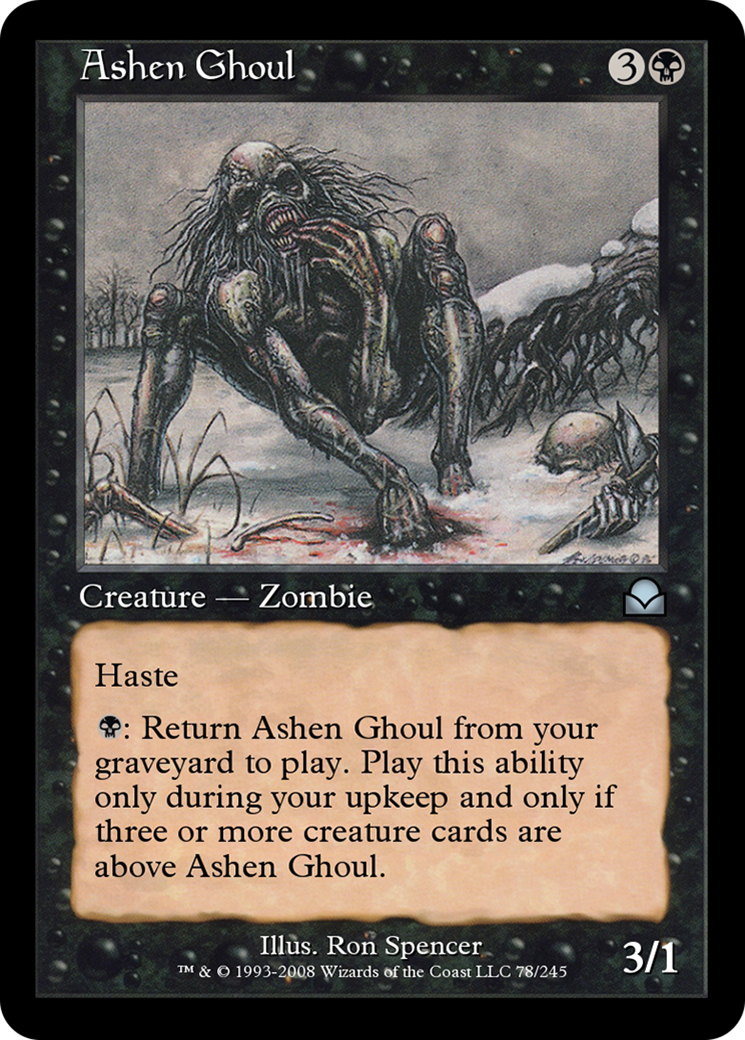 Ashen Ghoul (ME2-078) [Masters Edition II]