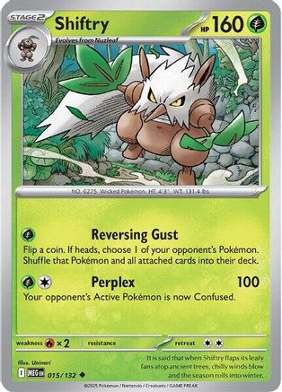 Shiftry (015) [ME01 Mega Evolution] - Uncommon