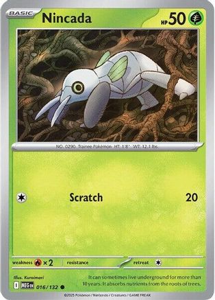 Nincada (016) [ME01 Mega Evolution] - Common