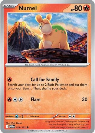 Numel (021) [ME01 Mega Evolution] - Common