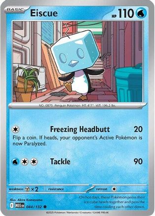 Eiscue (044) [ME01 Mega Evolution] Reverse Holofoil - Common