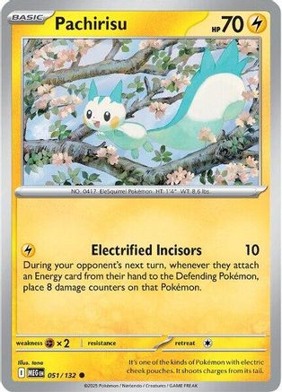 Pachirisu (051) [ME01 Mega Evolution] - Common