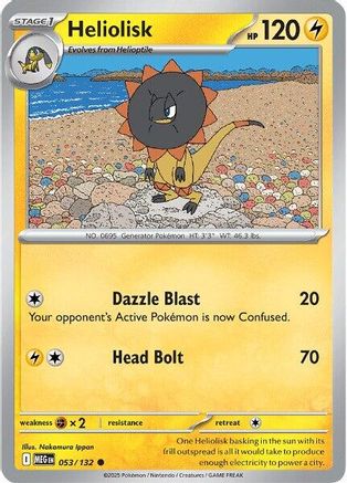 Heliolisk (053) [ME01 Mega Evolution] - Common