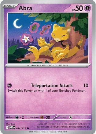 Abra (054) [ME01 Mega Evolution] - Common