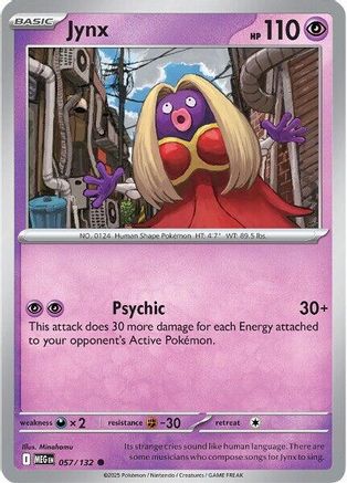 Jynx (057) [ME01 Mega Evolution] Reverse Holofoil - Common