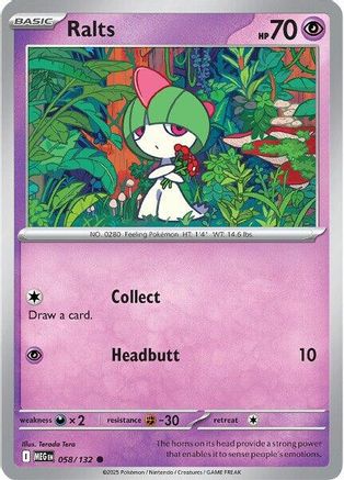 Ralts (058) [ME01 Mega Evolution] - Common