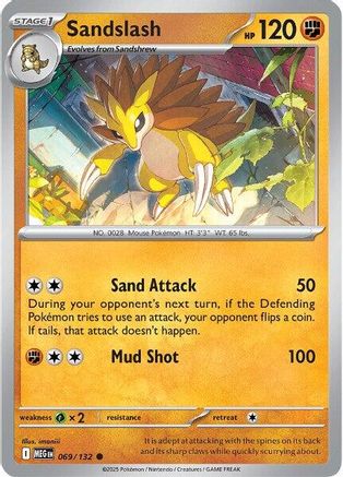 Sandslash (069) [ME01 Mega Evolution] - Common