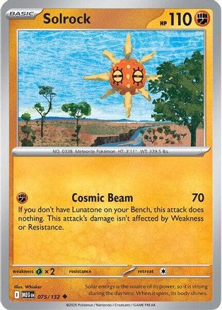 Solrock (075) [ME01 Mega Evolution] - Uncommon