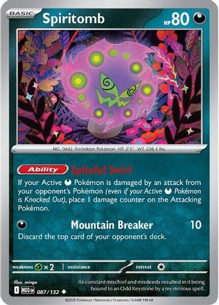Spiritomb (087/132) [ME01 Mega Evolution] - Uncommon