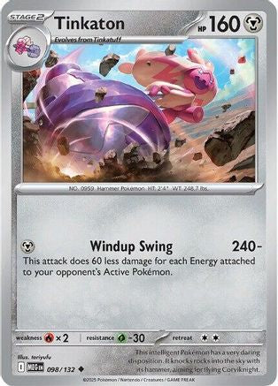 Tinkaton (098) [ME01 Mega Evolution] Reverse Holofoil - Uncommon