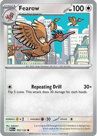 Fearow (103) [ME01 Mega Evolution] - Common