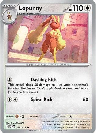 Lopunny (108) [ME01 Mega Evolution] - Common
