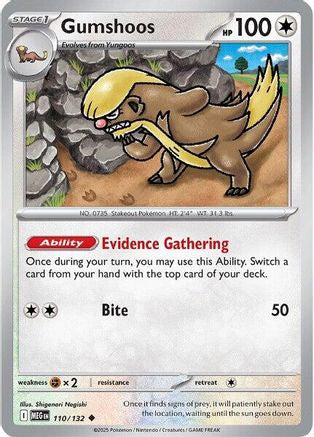 Gumshoos (110/132) [ME01 Mega Evolution] - Uncommon