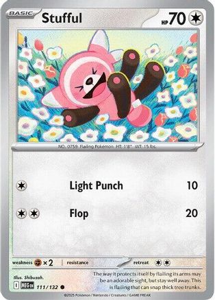 Stufful (111/132) [ME01 Mega Evolution] Reverse Holofoil - Common