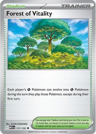 Forest of Vitality (117) [ME01 Mega Evolution] - Uncommon
