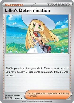 Lillie's Determination (119/132) [ME01 Mega Evolution] - Uncommon