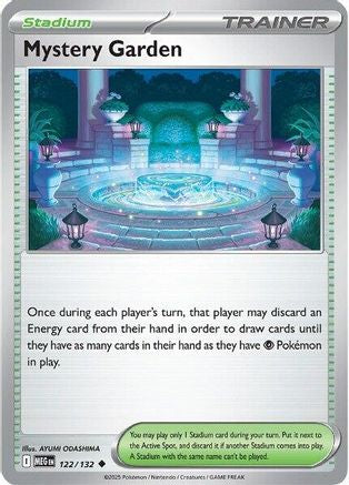 Mystery Garden (122/132) [ME01 Mega Evolution] - Uncommon
